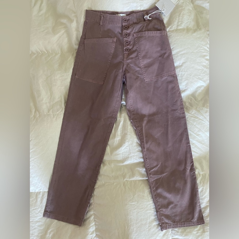 Pistola Tammy High Waist Trousers in Dusty Lilac sz 26 NWT ✨FREE SHIPPING ✨